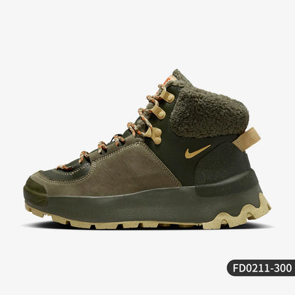 Nike – Pantofi de iarnă autentici, noi, de damă, din fleece, calzi, pentru timp liber FD0211-300