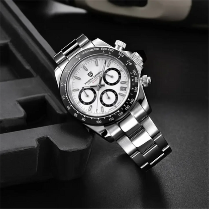 Neue PAGANI DESIGN PD1644 Luxus-Quarzuhr für Herren mit automatischem Datum, sportliche Armbanduhr, 100m wasserdicht, Chronograph, Herrengeschenk