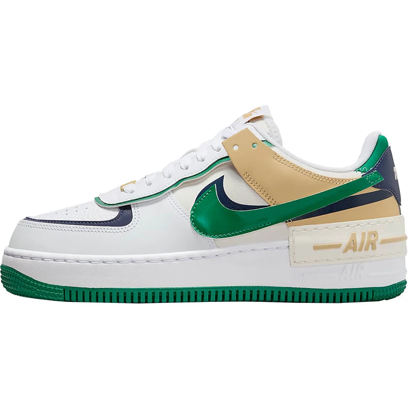 Nike originalni ženski športni copati AF1 Shadow z debelo podplatom, odporni na obrabo, za vsakdanjo rabo, DZ1847-102