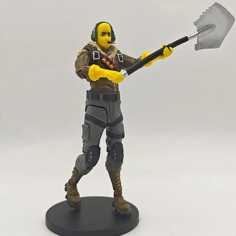 Game Fortnite Raptor Black Knight Skull Trooper Premium Cuddle Team Leader MogulMaster Action Figure Room Decoration Toys Gift