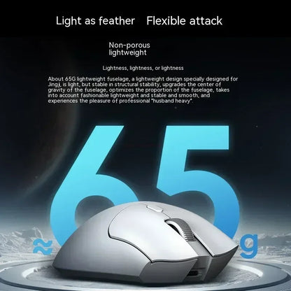 Mouse wireless Metaphyuni Metapanda P1 Pro Max Paw3395L, latență redusă, ușor, pentru e-sports și gaming, ergonomic, cadou pentru gamer PC