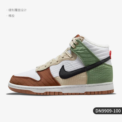Nike genuine DUNK HIGH LX NEXT Unisex Fleece-Lined Sneakers DN9909-100