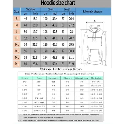 Dragon Ball Anime Broli Printed Hoodie Autumn/Winter New Men's and Women's Loose Casual Harajuku Large Size Parent Child Sweater