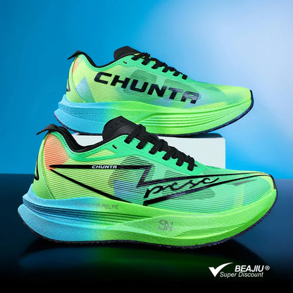 Zapatillas de running con placa de carbono, especiales para maratón, deportivas para hombre, transpirables, ligeras, cómodas y de ocio para mujer.