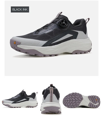 HUMTTO Men's Breathable Hiking Sneakers Non-slip Casual Running Shoes Outdoor Climbing Sneakers Designer Trekking Boots