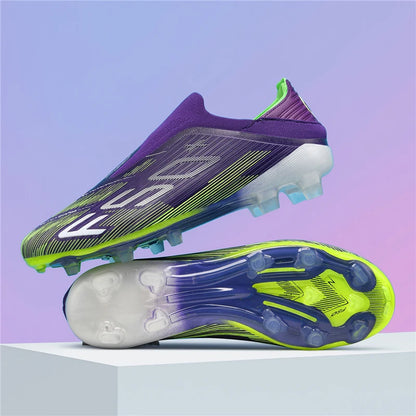 New Men Soccer Shoes Futsal Football Boots Sneakers Match Grass Cleats High-quality Non-Slip Indoor Hot-selling High-top Outdoor