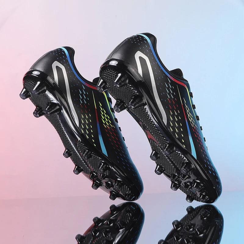 New Men Soccer Shoes High-top Futsal High-quality Cleats Grass Non-Slip Football Boots Match Sneakers Indoor Hot-selling FG/TF