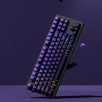133+ Keys OEM Profile Gradient Keycaps For Cherry MX Switch Mechanical Gamer Keyboard PBT backlit RGB Keycap ISO Layout Key caps