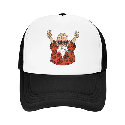 Produit gaming premium Fraquane, Adult Dragon Ball Trucker Caps Mesh Baseball Caps Snapback Caps Japan Anime Hat Trucker Worker Cap Breathable Dad Hat Summer