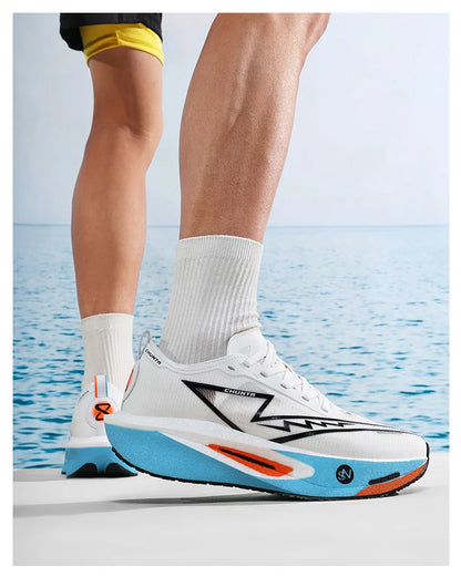 Men Sports Running Shoes Casual Marathon Breathable Lightweight Women's Comfortable Athletic Non-Skid Walking Sneakers