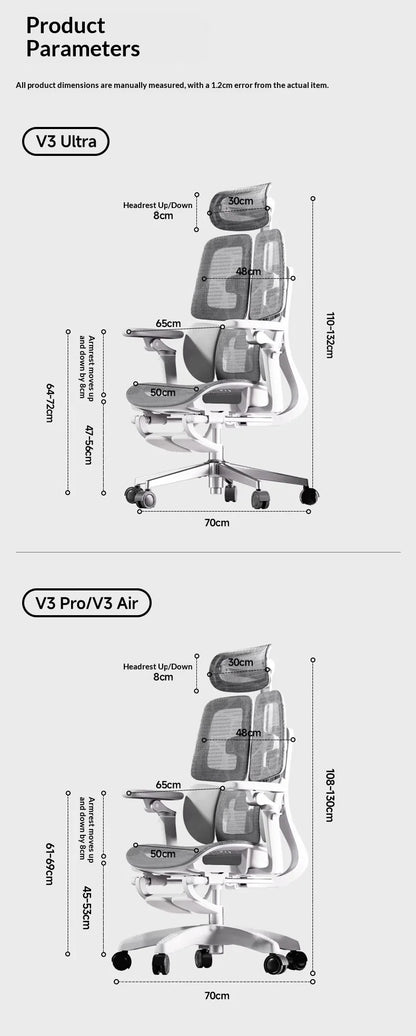 Office Mesh Chair Ergonomic Executive Computer Gaming Furniture Modern Swivel Rolling Adjustable Silla Gaming Ergonomic Chair
