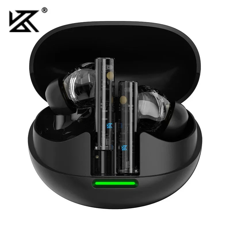 KZ Carol Pro TWS Bluetooth 5.4 Earphone 6 MIC Active Noise Canceling True Wireless In-Ear Earbuds HiFi Game Music Headphone