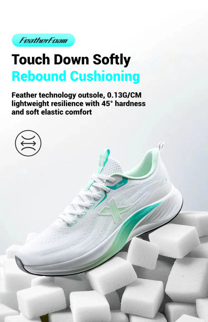 Xtep Light Wing 3 Running Shoes for Men 2025 Summer Fashion Cushion Shock Absorption Lightweight Advanced Sneakers 875219110034