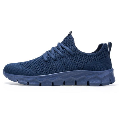 Zapatillas deportivas para hombre, ligeras y transpirables, para correr, para todas las estaciones, tallas grandes, clásicas, informales, deportivas, con suela gruesa, para caminar