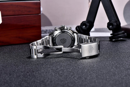 RollsTimi 2025 New Men's Watches Top Luxury Man Quartz Wristwatches Chronograph AR Sapphire Mirror Waterproof Sports Clock Gift