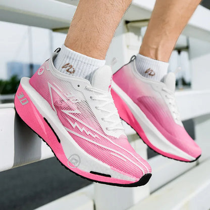 Men's Running Shoes 2025 New High-Quality Jogging Shoes Cushioning Rebound Soft Sole Breathable Mesh Training Tennis Shoes Men
