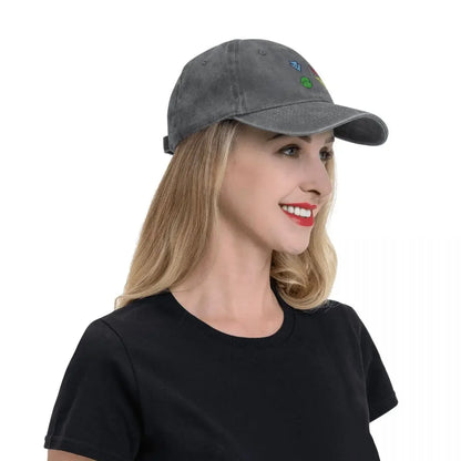 Twilight Imperium 4th Edition Technology Symbols Pixel Art (Square) Baseball Cap Golf Wear Kids Hat Golf Woman Hats Men's