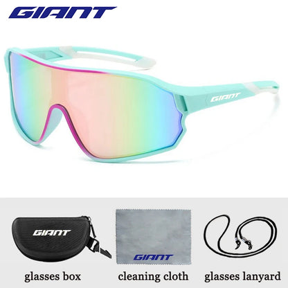 GIANT Cycling Glasses men and women UV400 Anti Fog HD REVO Lenses CE/ANSI Certified Cateye Design MTB/Road Bike