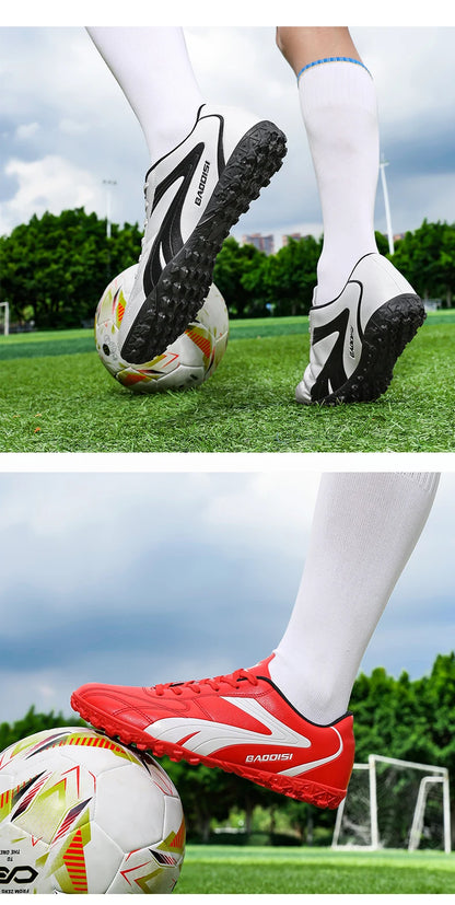 Profesionalni moški nogometni čevlji, nogometni superge za odrasle, za notranjo uporabo, za futsal, ultralahki, protizdrsni, športni, odporni proti obrabi, nogavice
