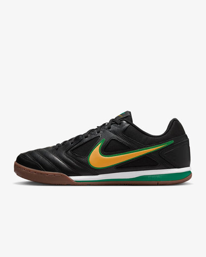 Nike Gato series, soft and comfortable, slip-resistant and durable, men's soccer shoes, black, IB8509-001