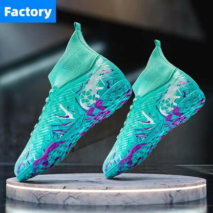 Moški profesionalni nogometni čevlji Society Cleats Nogometni čevlji Original Čevlji za notranje nogometno igrišče Čevlji za trening na travi TF/FG Superge