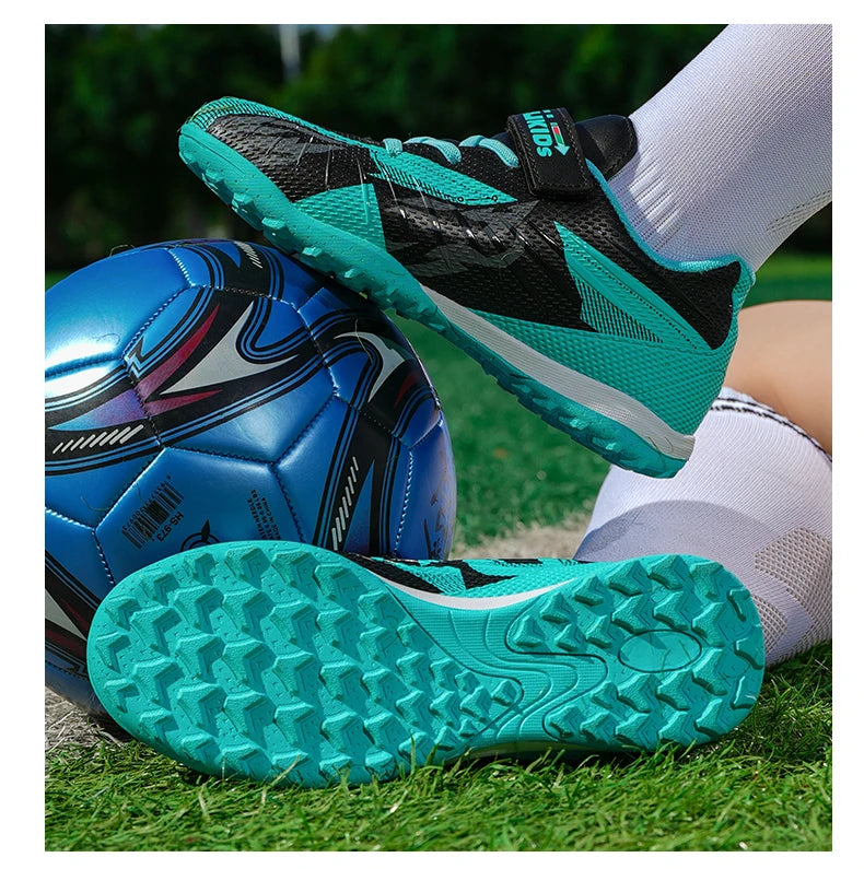 Chaussures de football pour enfants, crampons de soccer d'extérieur, chaussures de sport professionnelles pour garçons et filles, chaussures de terrain de football de haute qualité pour enfants 2026