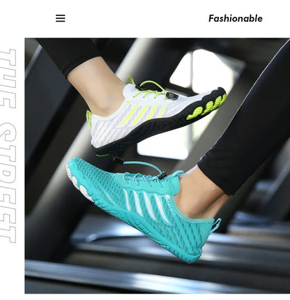 Uomo Donna Scarpe da acqua Scarpe acquatiche Scarpe drenanti Sport da spiaggia Sandali da nuoto Asciugatura rapida Canottaggio A piedi nudi Immersioni Pesca Surf Sneakers