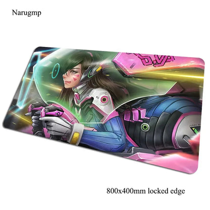 overwatch padmouse 80x40cm mousepad pentru jocuri cadou de Halloween mousepad mare pentru gamer birou de computer covoraș mare mousepad pentru laptop pc