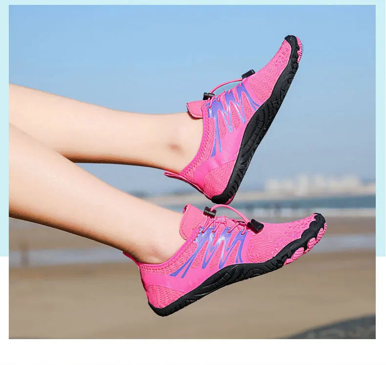 EOCENE Uomo Donna Scarpe acquatiche per sport all'aperto a piedi nudi: ad asciugatura rapida, per spiaggia, nuoto, fitness, guado, escursionismo, ciclismo, scarpe da ginnastica acquatiche