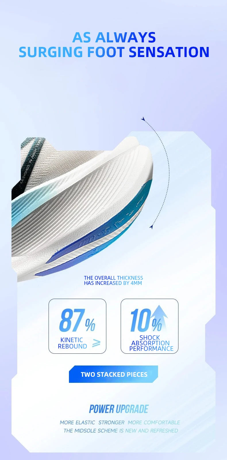 QIAODAN Feiying PB3 Enhanced Edition Professional Marathon Carbon Board hardloopschoenen herensneakers QDB023251299T