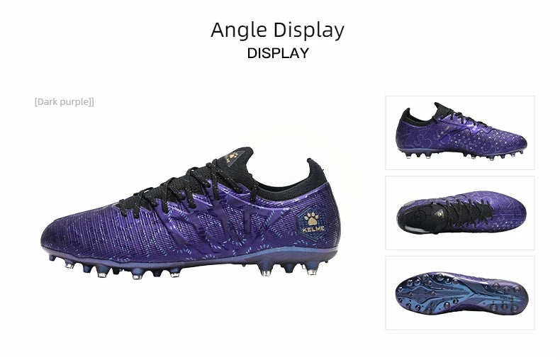KELME Zapatos de fútbol para adultos. Botas de fútbol para hombre Blast 3.0 con tacos cortos. Zapatillas deportivas MG Professional para partido y entrenamiento. Transpirables.