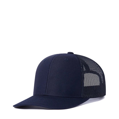 High Quality Mesh Baseball Cap Women Men Summer Cotton Breathable Sunhat Unisex Adjustable Snapback Trucker Hats Male Female