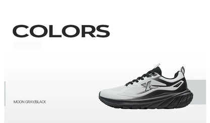 Xtep Men's Running Shoes Lightweight Breathable Shock Absorption Wear-Resistant Durable Cushioned Sneakers 875419110002