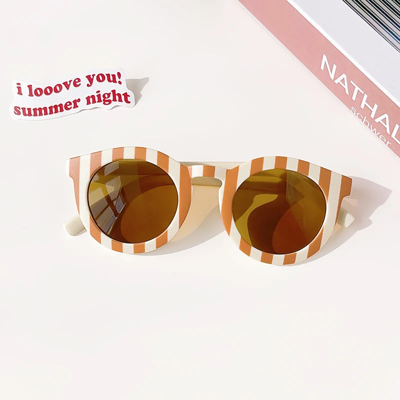 2026 Kids Personality Classic Outdoor Sun Protection Sunglasses Boys Girls Colors Protect Eyes Baby UV400 Sunglasses Children