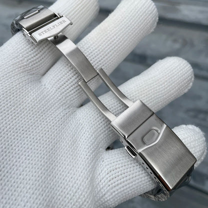 STEELFLIER Official SF792 GMT Mechanische Armbanduhr NH34 Uhrwerk Super BGW9 C3 Leuchtmasse 200M wasserdichte Luxus-Taucheruhr für Herren