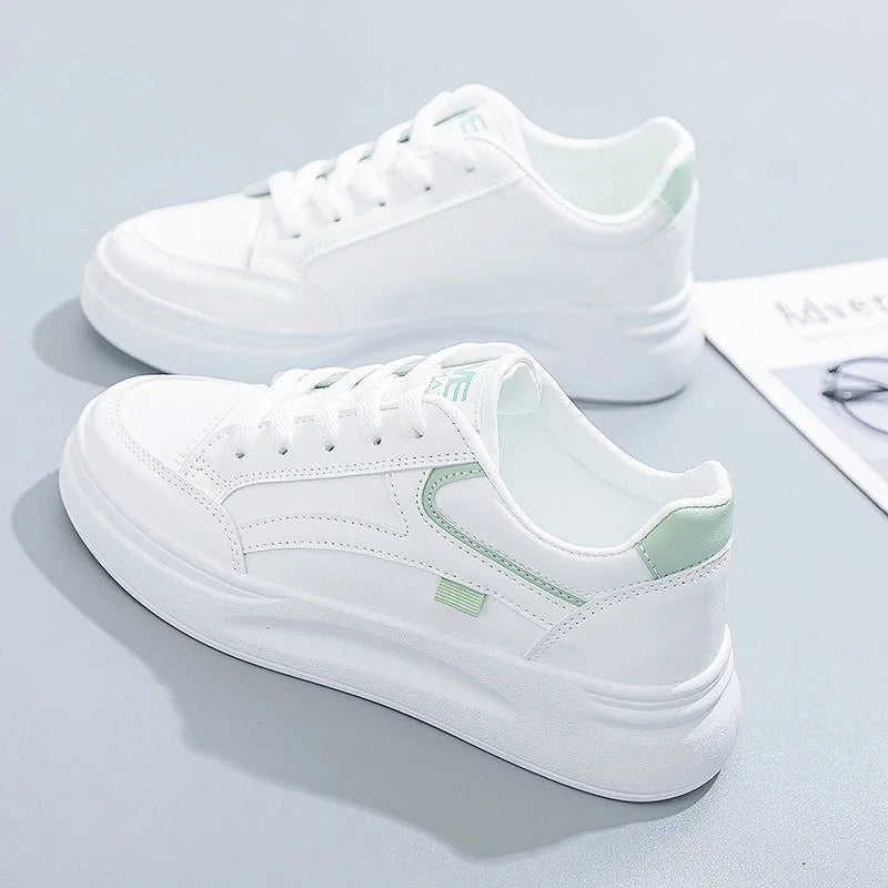 Women's Sneakers Fashion 2025 New Trainers Comfortable Casual Lace-Up Sneakers for Women Tenis Feminino