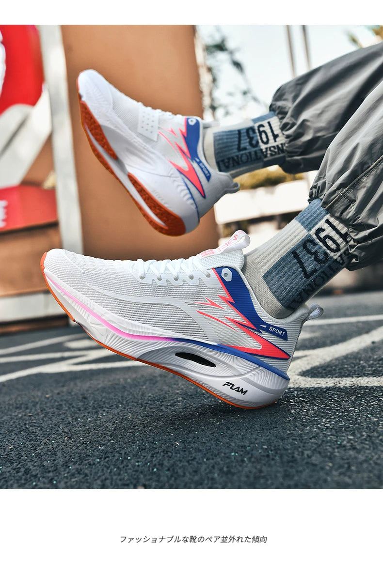2026 New Men's Sports Running Shoes, Marathon-Ready, Breathable, Lightweight, Comfortable Women's Athletic Sneakers, Jogging Tennis Air Cushion