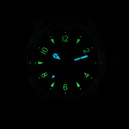 Militado ML08 Quartz Watch VH31/Ronda 515 Quartz Movement Vintage Watch Double Domed Sapphire Crystal BGW9 Luminous Men's Watch