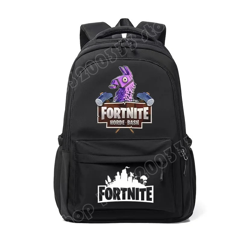 Fortnites Kids Backpack Portable Large Capacity Student Schoolbag Cartoon Printed Shoulder Bag School Supplies for Boys Gift