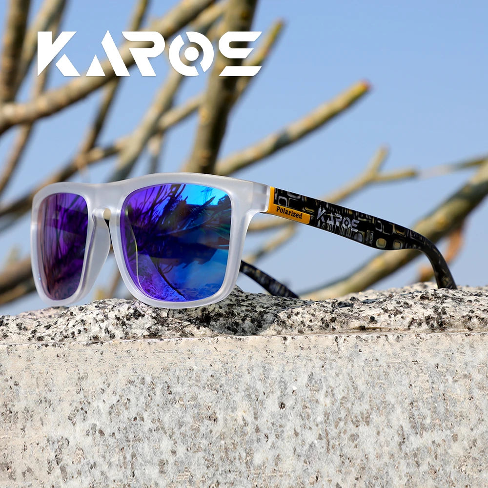 KAROS Polarized Sunglasses Unisex Car Driver Anti-Glare Goggles Outdoor for travel fishing beach UV400 eyeglasses