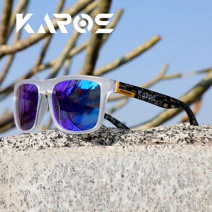 KAROS Polarized Sunglasses Unisex Car Driver Anti-Glare Goggles Outdoor for travel fishing beach UV400 eyeglasses
