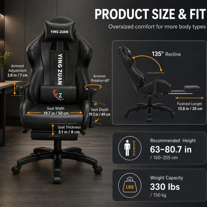 AOLIVIYA Modern Light Ergonomic Gaming Computer Chair Reclining For College Students Men Dormitory Home Office Study Room Seat