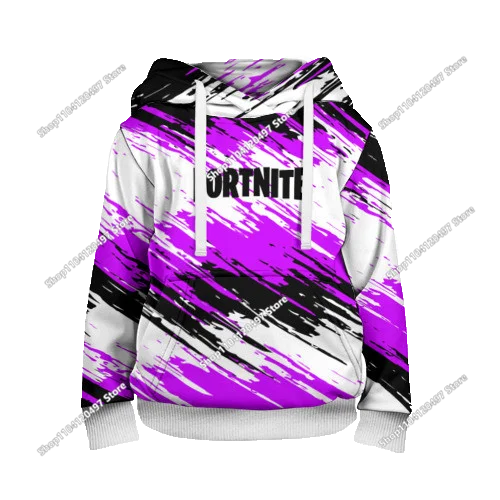 Game Fortnite Cosplay Hoodies Children's Adult Unisex Sweatshirt Pullover Hoodies Coat Casual Uniforms Halloween Outfits