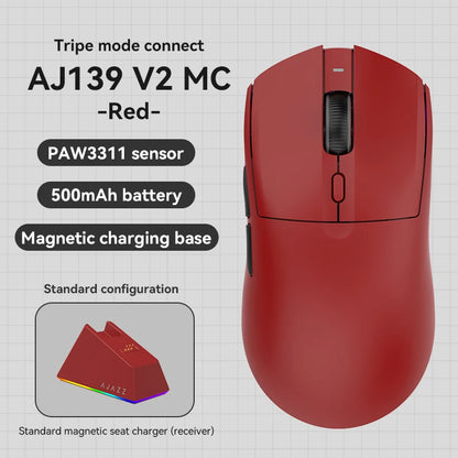 Bežični miš AJAZZ AJ139Pro/AJ139V2MC PMW3395/PAW3311 čipset 12000-26000Dpi profesionalni gaming miš