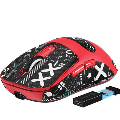 Mouse de gaming wireless Bluetooth Attack Shark X3Pro, PixArt PAW3395, 26000dpi, mouse optic, conexiune tri-mode, mouse de gaming cu macrocomenzi