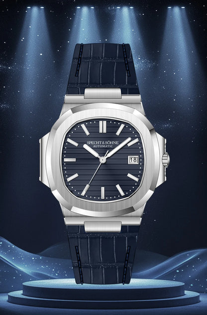 2025 Specht&Sohne New Hot Selling Men's Automatic Mechanical Watch Sapphire Crystal Stainless Steel Sports Watch Waterproof 50M