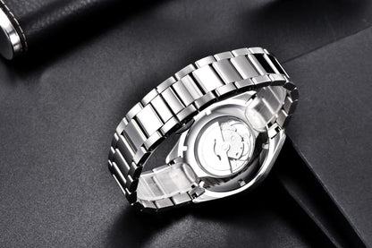 Luxury NH35 Corgeut Watch Men's 41mm Sport Clock Automatic Mechanical Wristwatch Sapphire Steel Band