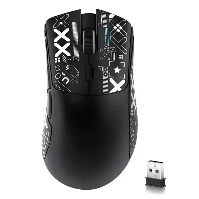 Mouse ultra-leggero ATTACK SHARK R1 59g con PAW3311, 18000DPI, 400IPS, 40G, 1000Hz, Tri-Mode, master Broadcom BK3633, 20 milioni di clic