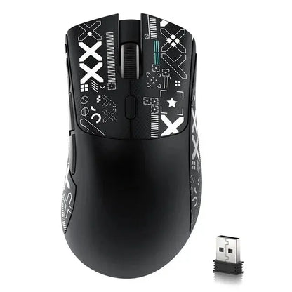 Mouse ultra-leggero ATTACK SHARK R1 59g con PAW3311, 18000DPI, 400IPS, 40G, 1000Hz, Tri-Mode, master Broadcom BK3633, 20 milioni di clic