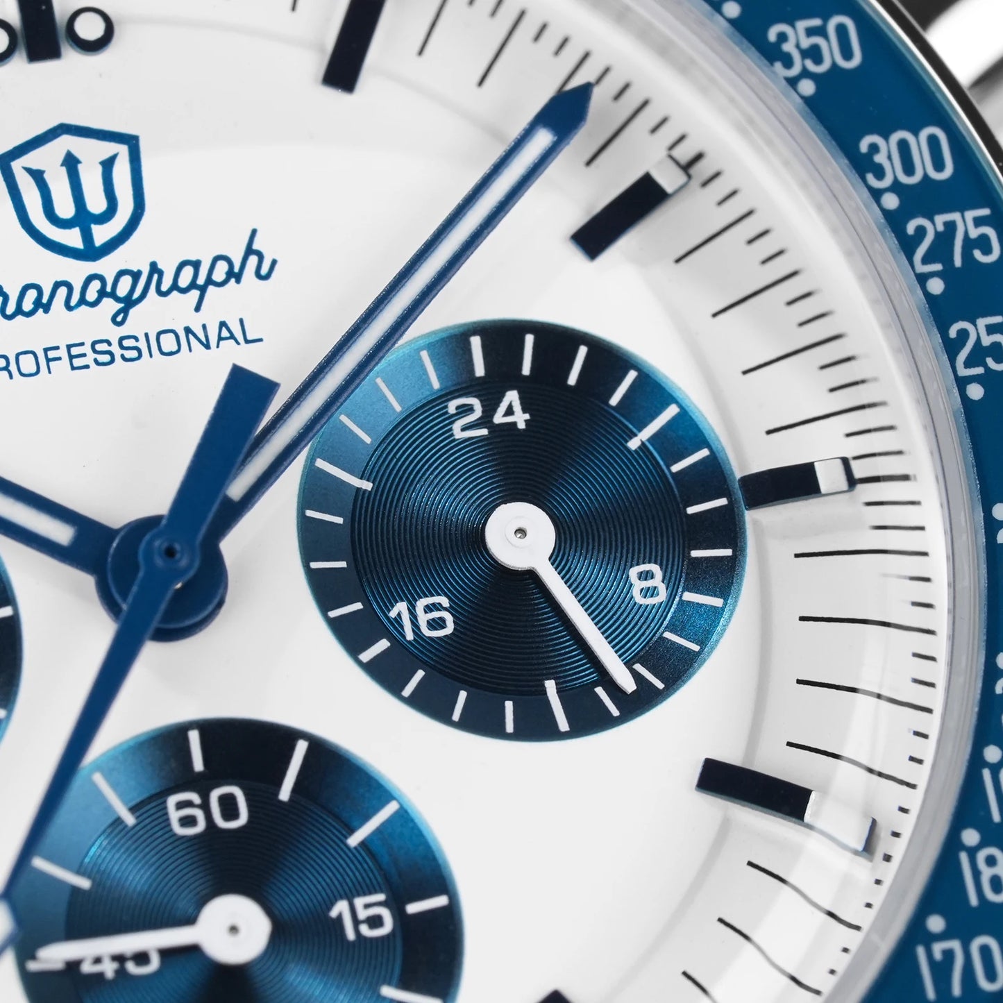 Watchdives New Wd1863 Quartz Men's Watch VK63 Chronograph Bubble Sapphire Waterproof 39Mm Steel Top Brand Luxury Business Watch